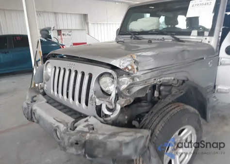 2015 Jeep Wrangler Unlimited Sport from USA, damaged, VIN 1C4BJWDG9FL682724